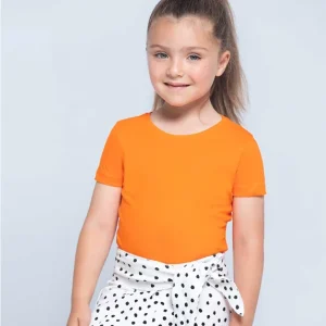 JHK TSLKTNG Camiseta Niña Manga Corta Ligeramente Entallada