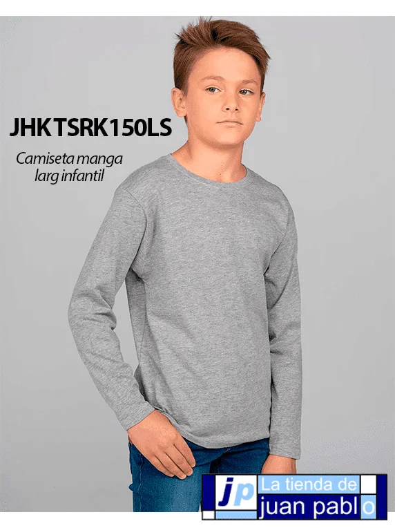 JHK TSRK150LS Camiseta Infantil Manga Larga - Imagen 2