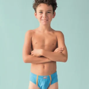JAST 455 Slip Liso con Ribetes Niño Pack de 3 Piezas
