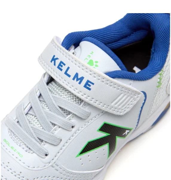 ZAPATILLAS KELME JUNIOR GOLEIRO ELASTIC INDOOR GRIS - Imagen 4