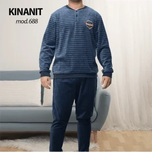 KINANIT Pijama Caballero Terciopelo T.Especiales