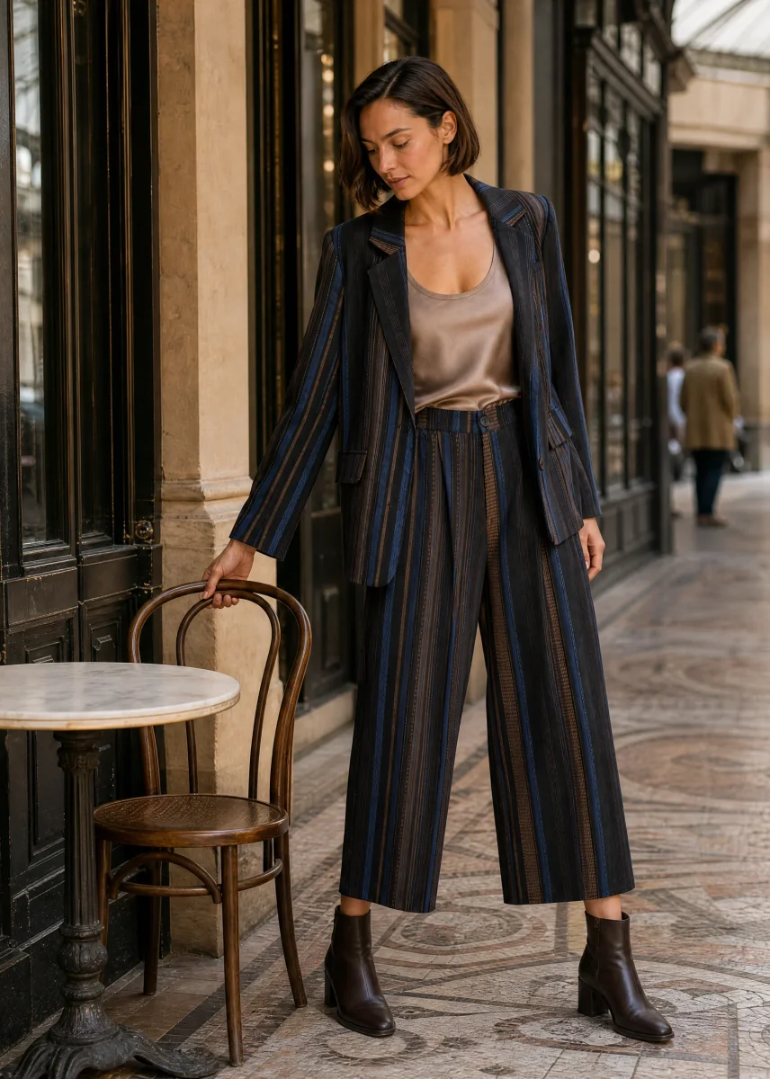 Pantalones rayas tribal
