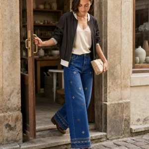 Jeans bordados