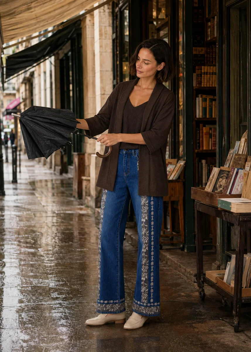 Kimono fluido - Imagen 4