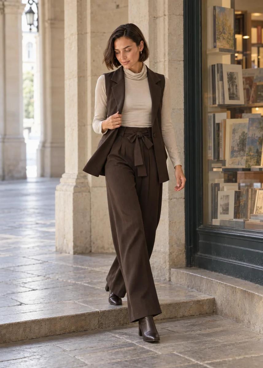 Pantalones Viena anchos