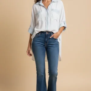 Camida blonda denim