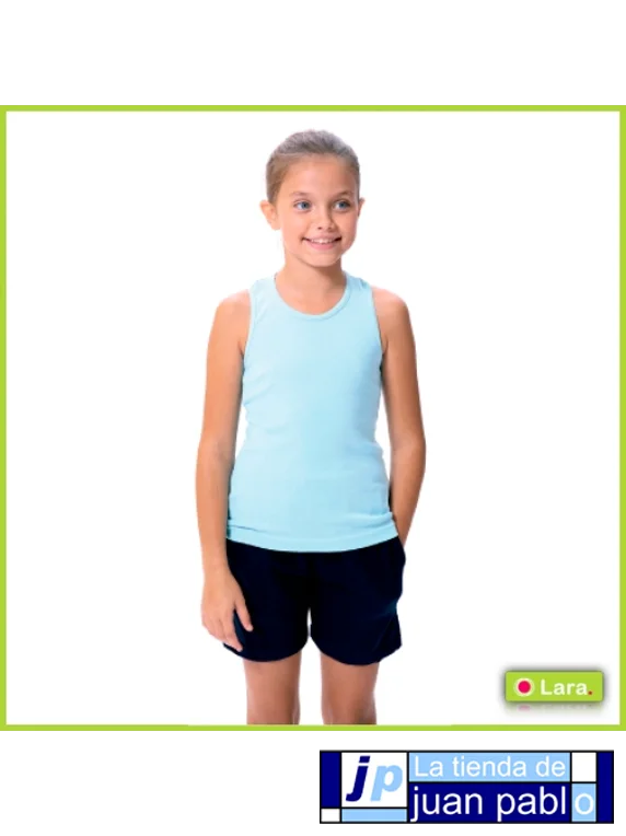LARA 9447 Camiseta Deportiva de Tirante