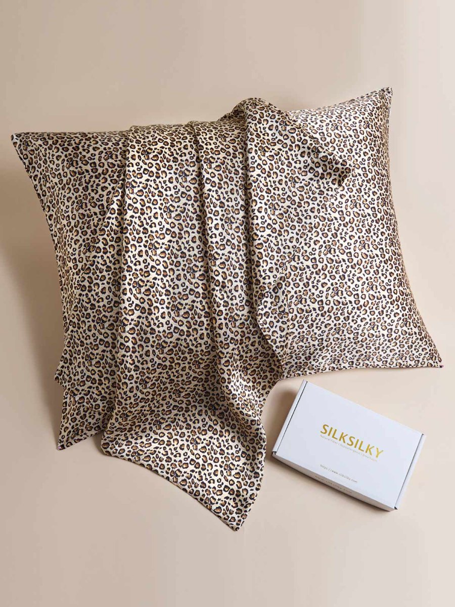 Funda de Almohada Impresa en Seda 100% Mulberry 19 Momme - Imagen 3