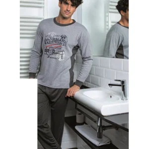 MUSLHER Pijama Caballero Interlock