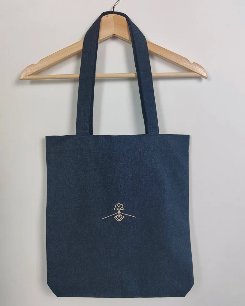 Bolsa reciclada - Azul Medianoche - Imagen 4