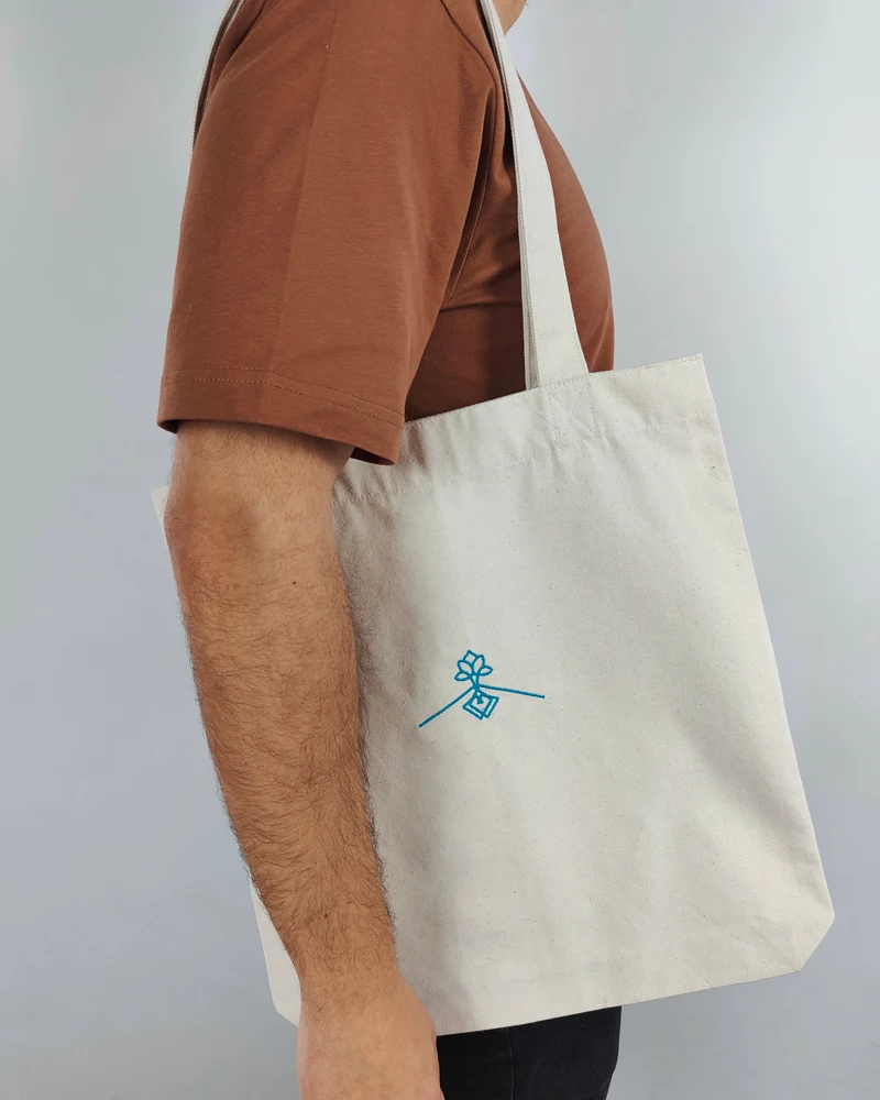 Bolsa reciclada - Natural - Imagen 3