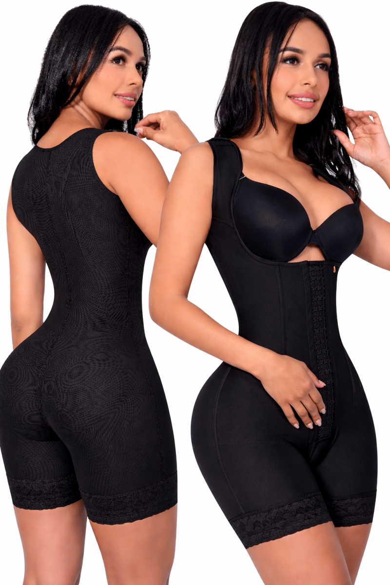 Faja Colombiana reloj de arena – 6 Varillas en Cintura-Espalda Ancha en Sisa 799LMC - Imagen 3