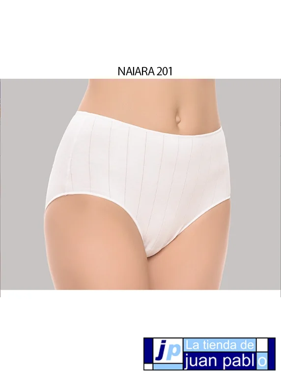 NAIARA 201 Braga Maxi Algodón Rayas