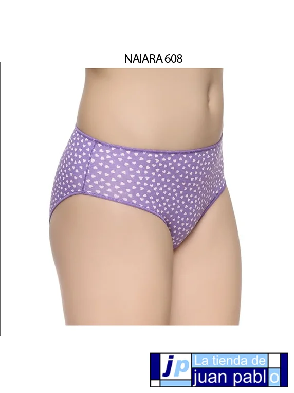 NAIARA 608 Braga Niña Algodón Estampado Pack 2 Unidades