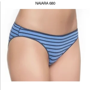 NAIARA 680 Bikini Algodón Estampado Talla Única Pack 2 Unidades