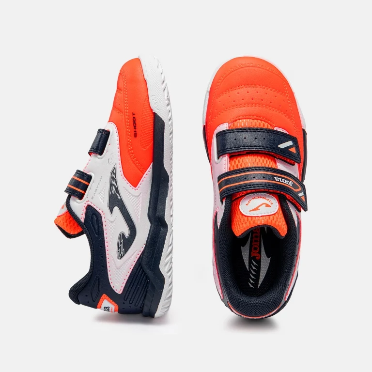 ZAPATILLA JOMA NIÑO/NIÑA CANCHA INDOOR NARANJA - Imagen 4