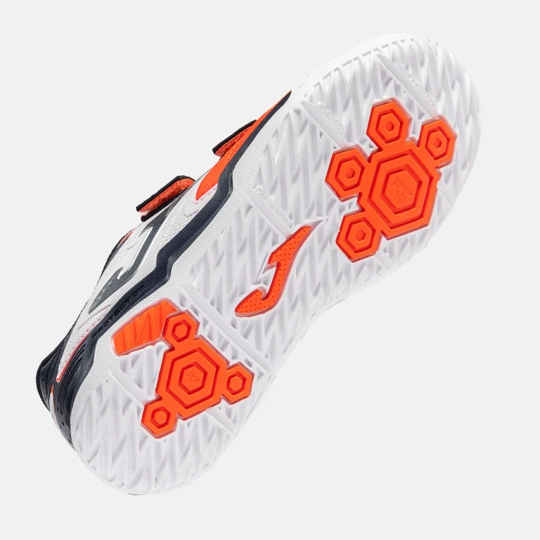 ZAPATILLA JOMA NIÑO/NIÑA CANCHA INDOOR NARANJA - Imagen 3