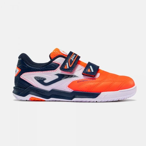 ZAPATILLA JOMA NIÑO/NIÑA CANCHA INDOOR NARANJA