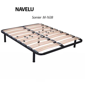 NAVELU Somier M-16-38 con Refuerzo Lumbar
