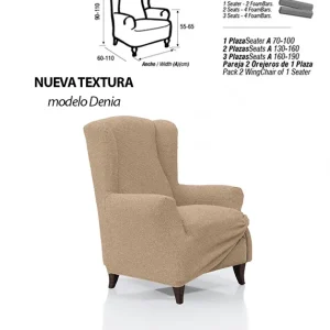 NUEVA TEXTURA Denia Funda Sillón Orejero