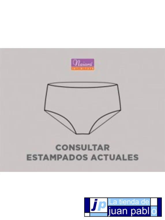 NAIARA 988 Braga Maxi Poliamida Estampada Talla Única Pack 2 Unidades - Imagen 4