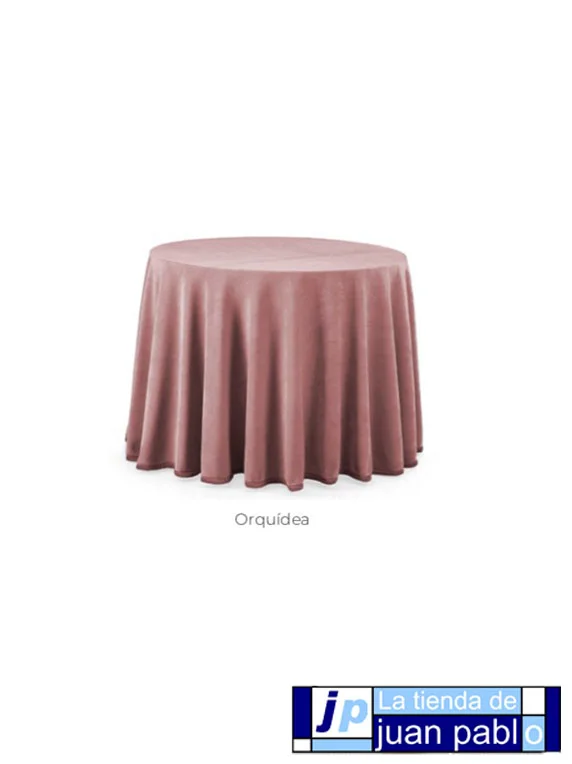 MORA PREMIUM Ropa Mesa Camilla Redonda - Imagen 8