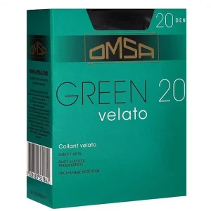 OMSA 034 Panty Green 20 DEN 2 Pares