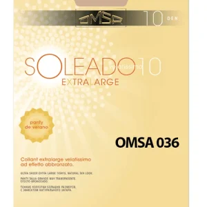 OMSA 036 Panty Soleado 10 DEN Talla XL