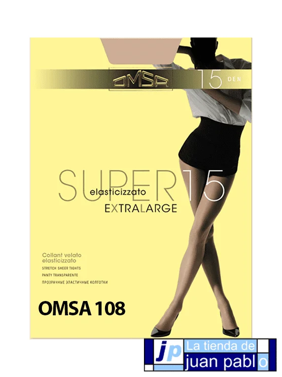 OMSA 108 Panty Super 15 Talla XL