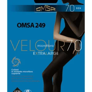 OMSA 249 Panty Velour 70 DEN Talla XL