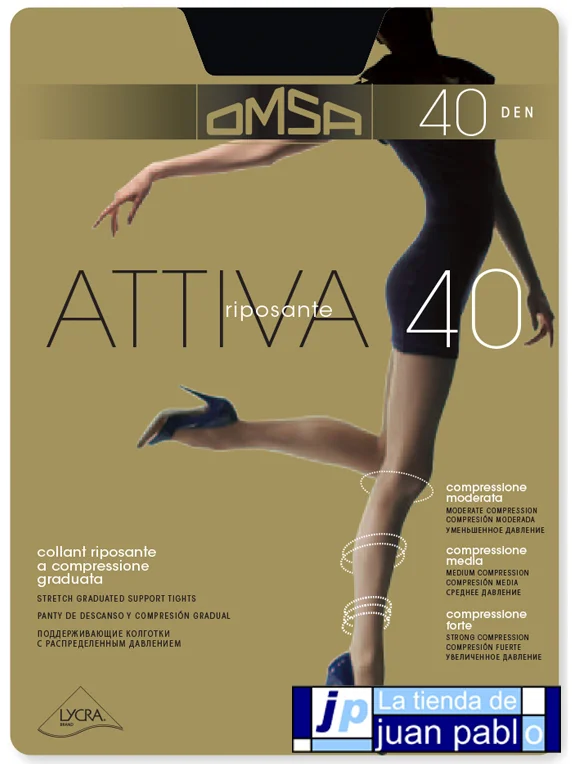 OMSA 269 Panty Activa 40 DEN - Imagen 2