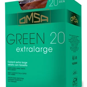 OMSA 092 Panty Green 20 DEN ExtraLarge