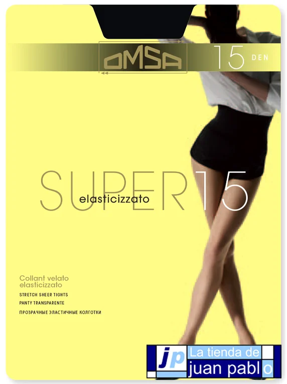 OMSA 109 Panty Super 15 Pack 2 pares - Imagen 2