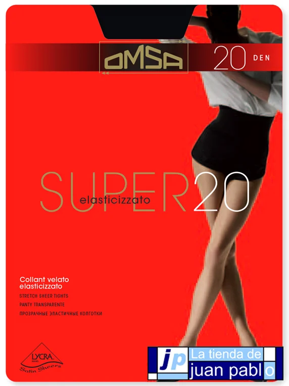 OMSA 181 Panty Super 20 DEN Talla XL - Imagen 2