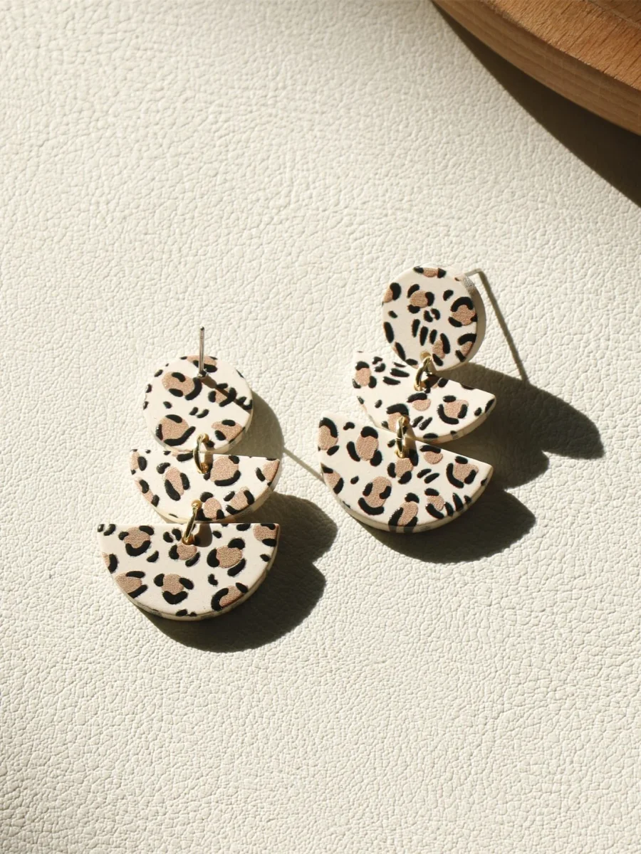 Pendientes geométricos diseño animal, Nature - Imagen 8