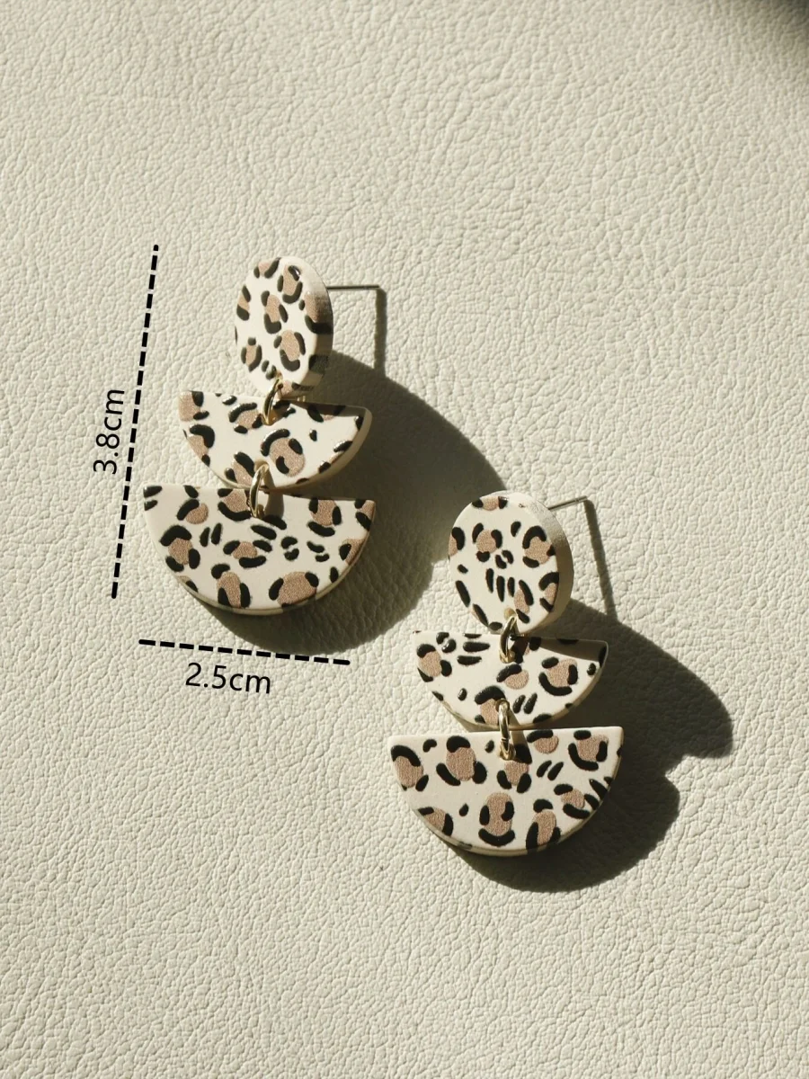Pendientes geométricos diseño animal, Nature - Imagen 9