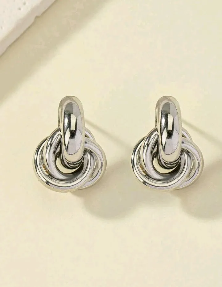 Pendientes diseño geométrico, Olga - Imagen 6