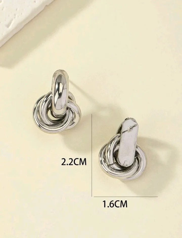 Pendientes diseño geométrico, Olga - Imagen 8