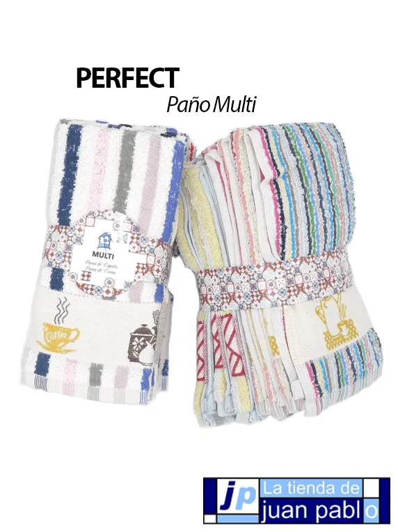 PERFECT Set 6 Paños de Cocina Multisusos
