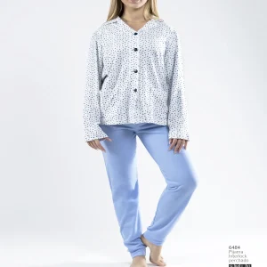 Pijama algodón afelpado