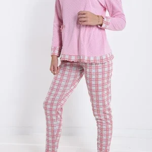 Pijama estampado vichy