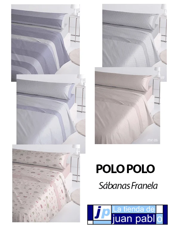 POLO POLO Juego de Sábanas de Franela - Imagen 2
