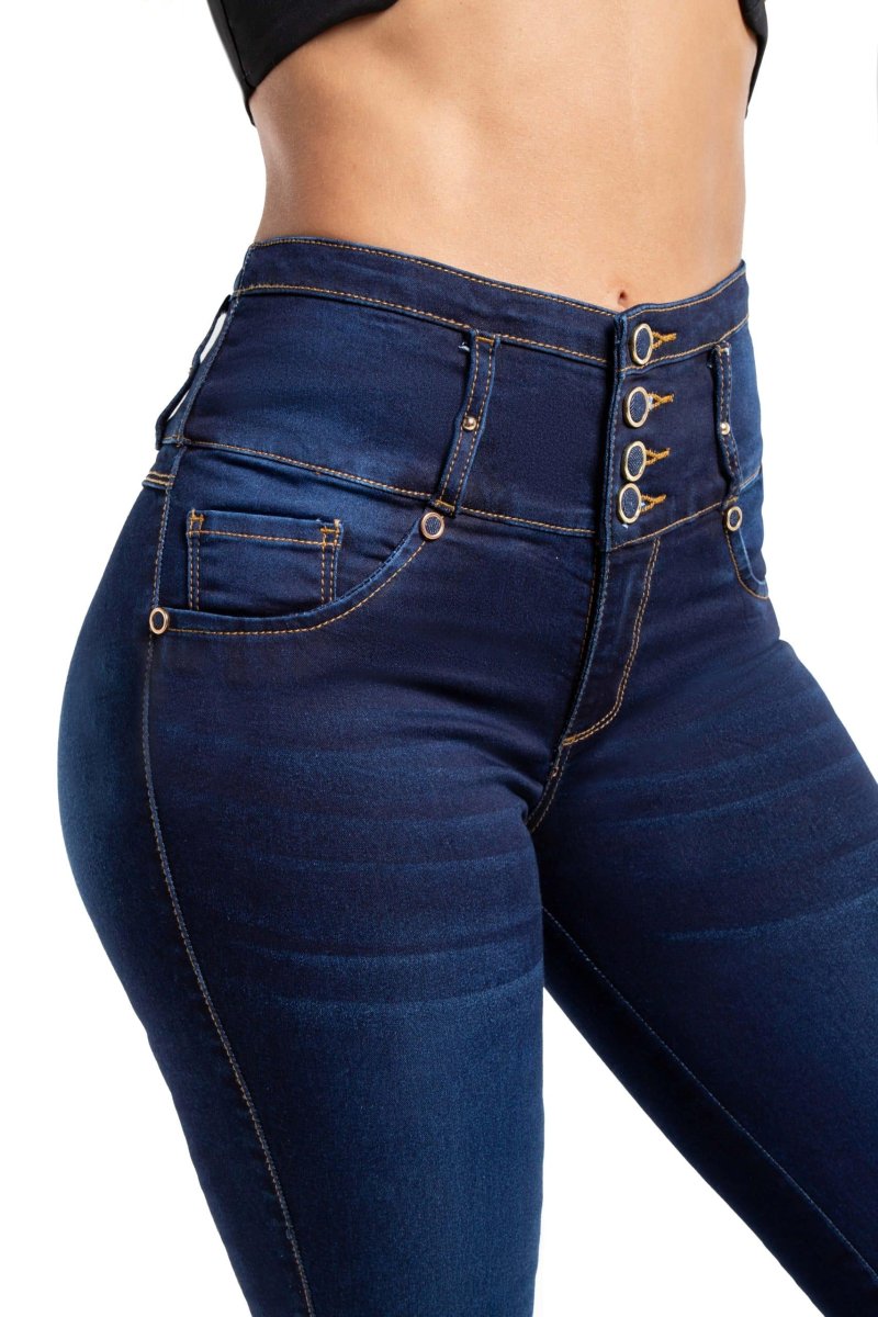 Pantalón Colombiano Levantacola de 4 Botones 71333– Lujuria Jeans - Imagen 4