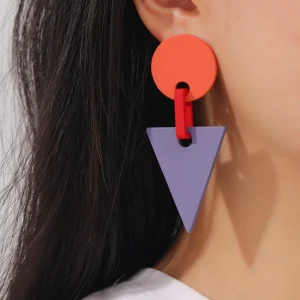 Pendientes geométricos largos, Laís