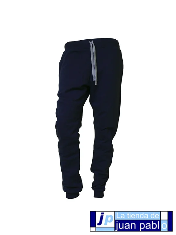 POLE POSITION 2550 Pantalón Jogger Cremallera Felpiña con Puño - Imagen 2