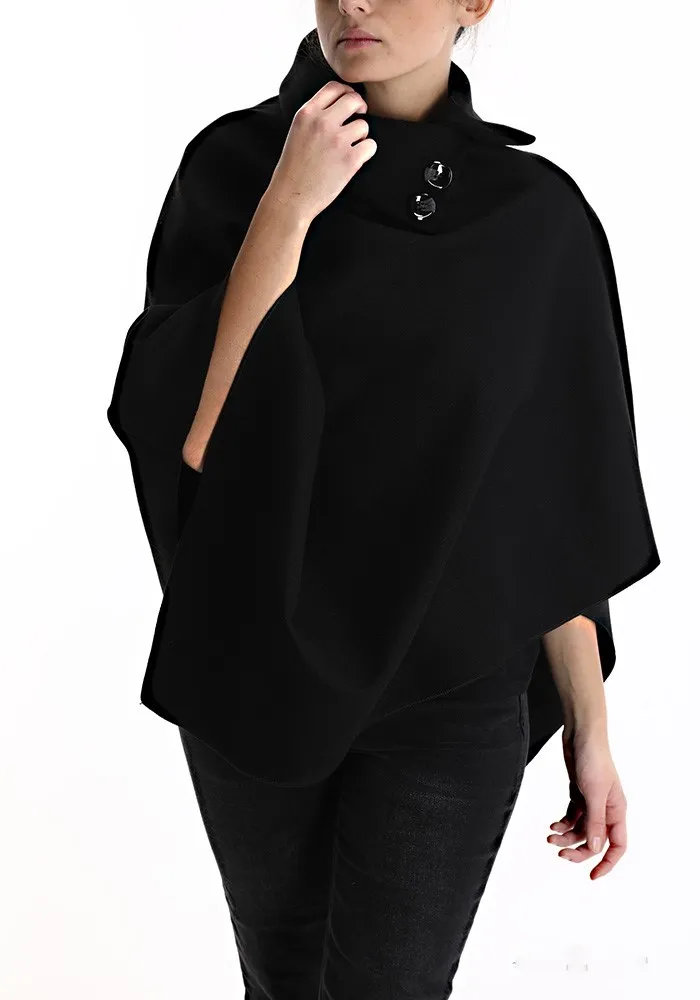Poncho con botones - Imagen 7