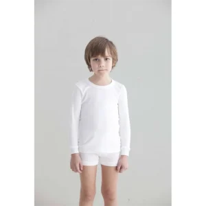 PUNT NOU 8010 Camiseta Niño Manga Larga Afelpada