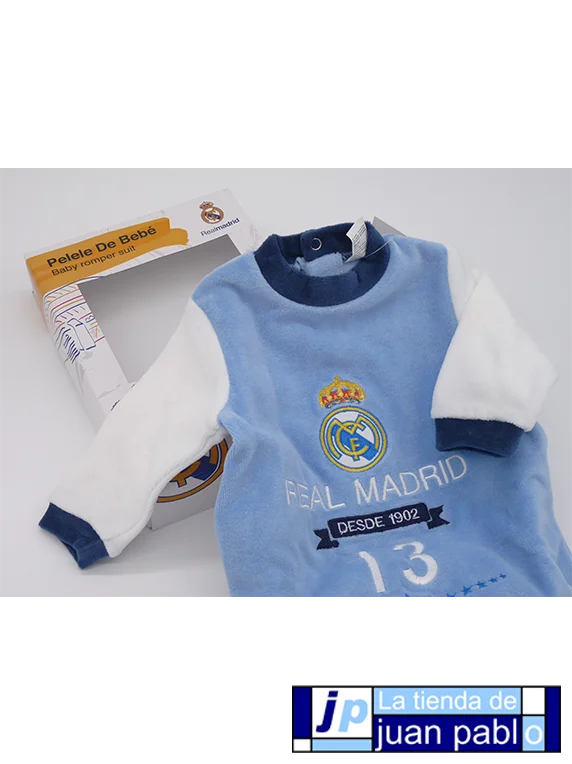 Pelele 102 Real Madrid Terciopelo