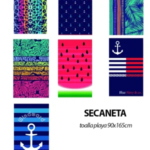 SECANETA Toalla Playa 90x165cm