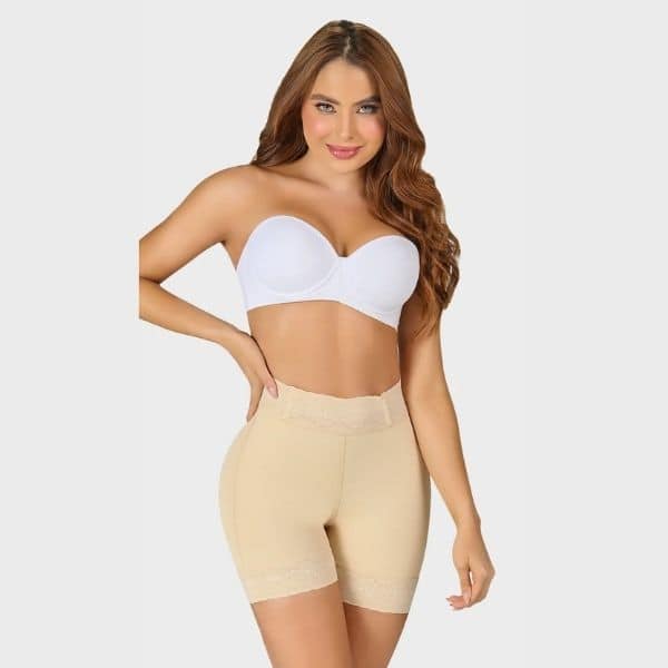 Short Colombiano MYD STA-0322 – Cintura Alta Moldeadora con Realce de Glúteos - Imagen 5